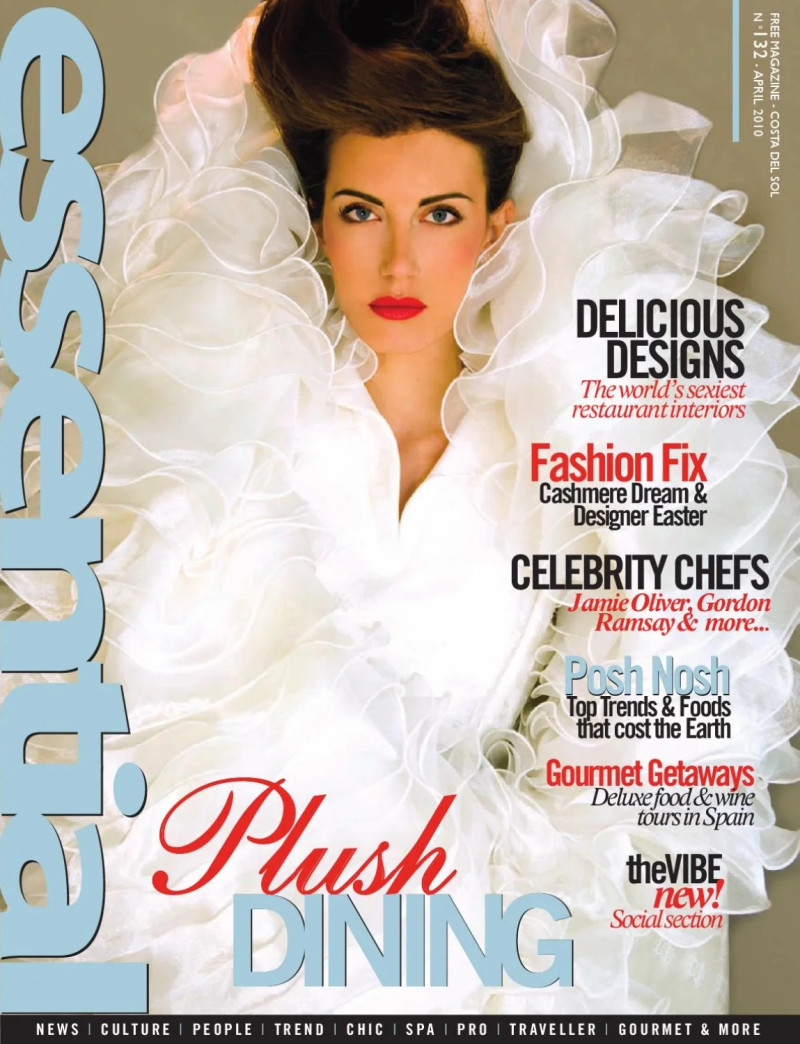  featured on the Essential Marbella Magazine cover from April 2010