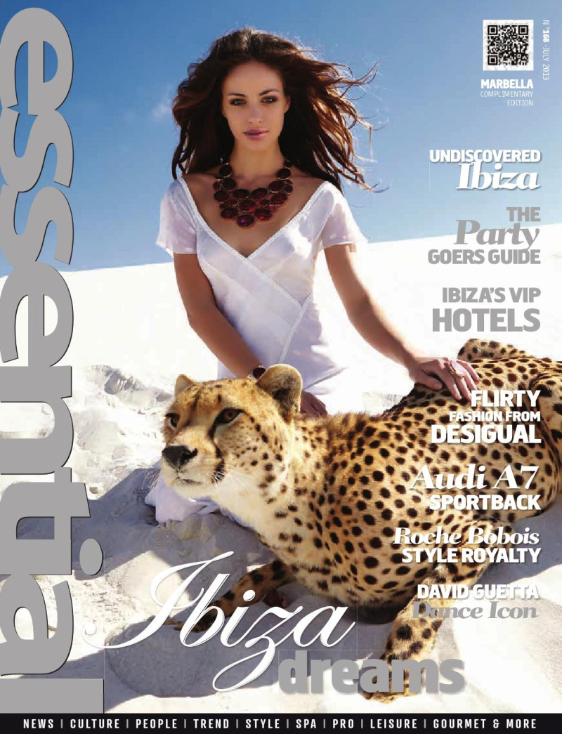 featured on the Essential Marbella Magazine cover from July 2013