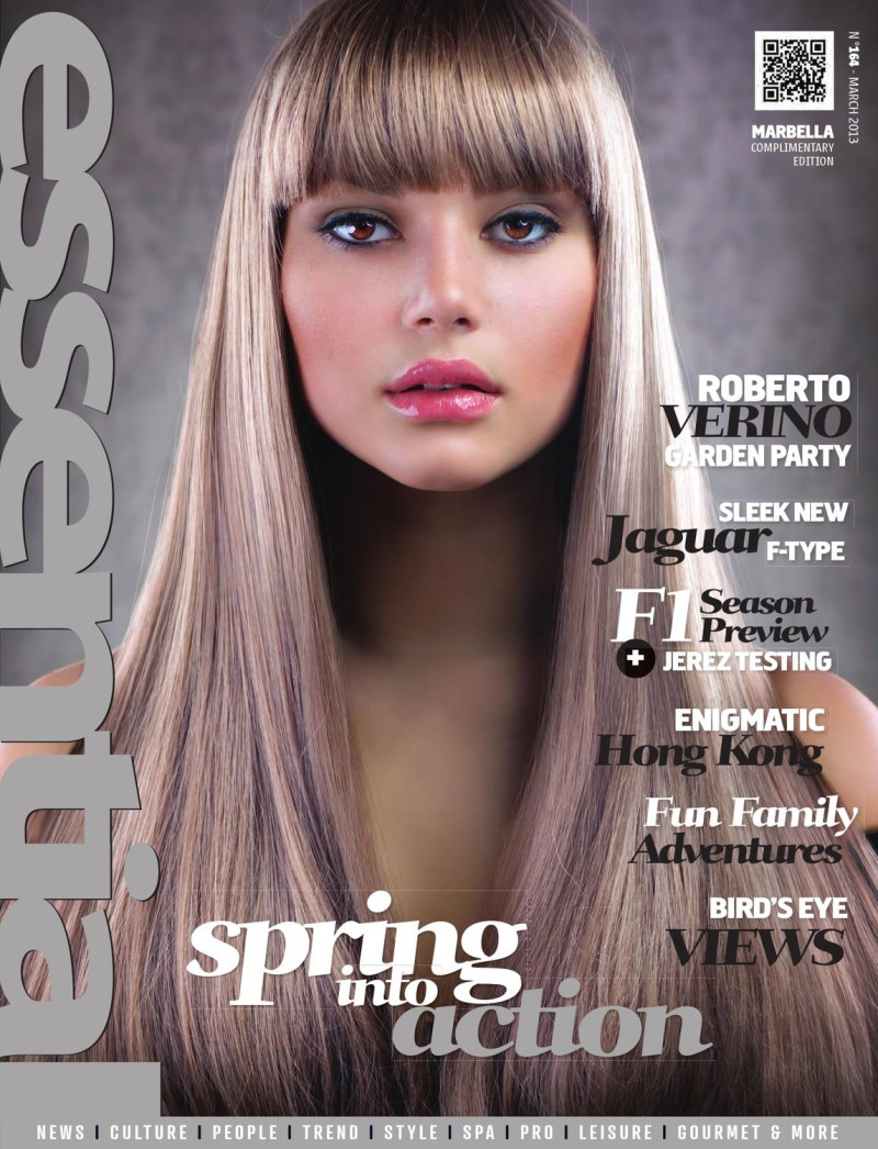  featured on the Essential Marbella Magazine cover from March 2013