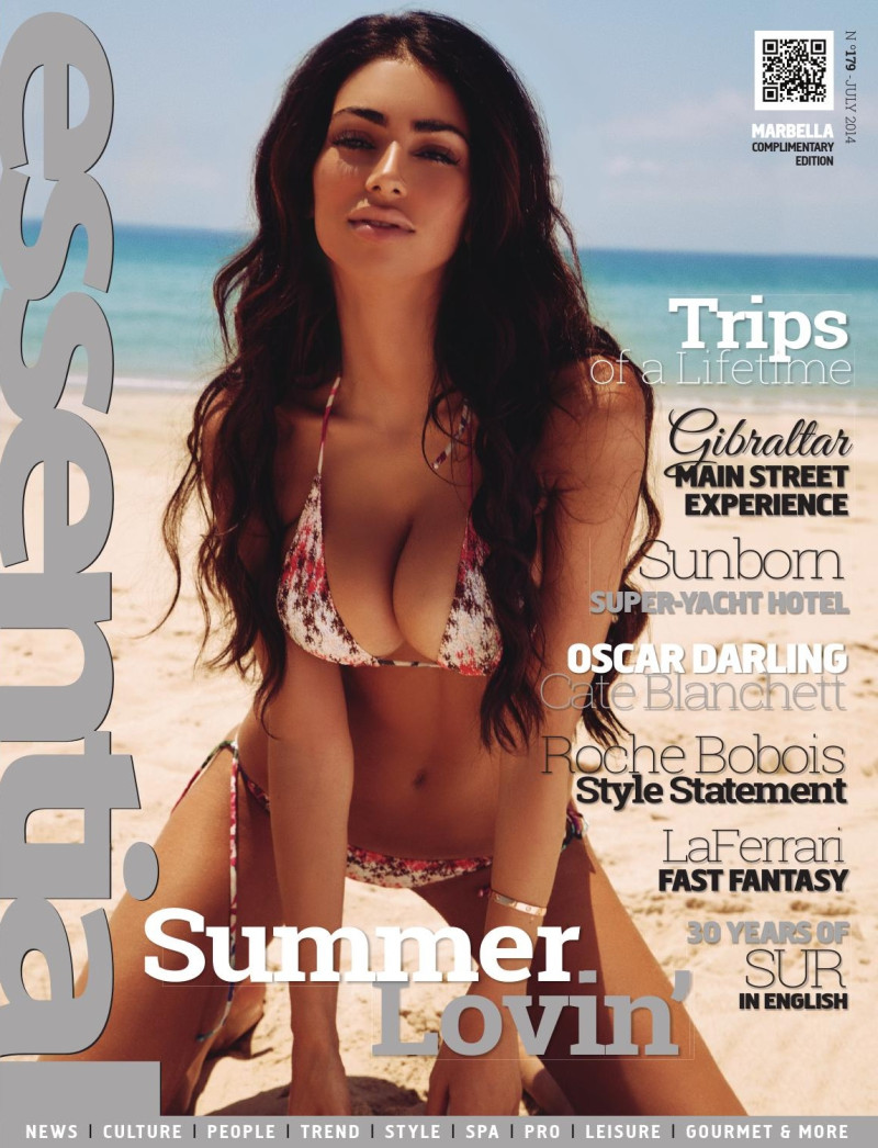  featured on the Essential Marbella Magazine cover from July 2014