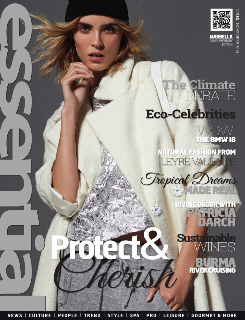 featured on the Essential Marbella Magazine cover from November 2014