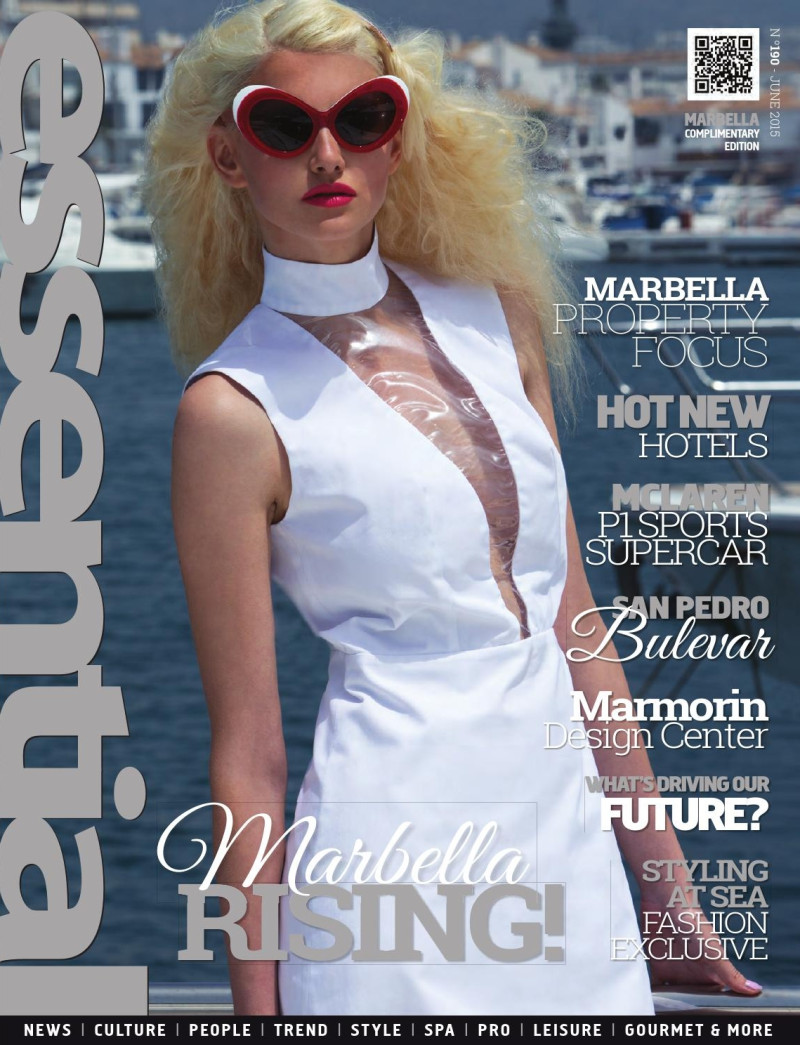  featured on the Essential Marbella Magazine cover from June 2015
