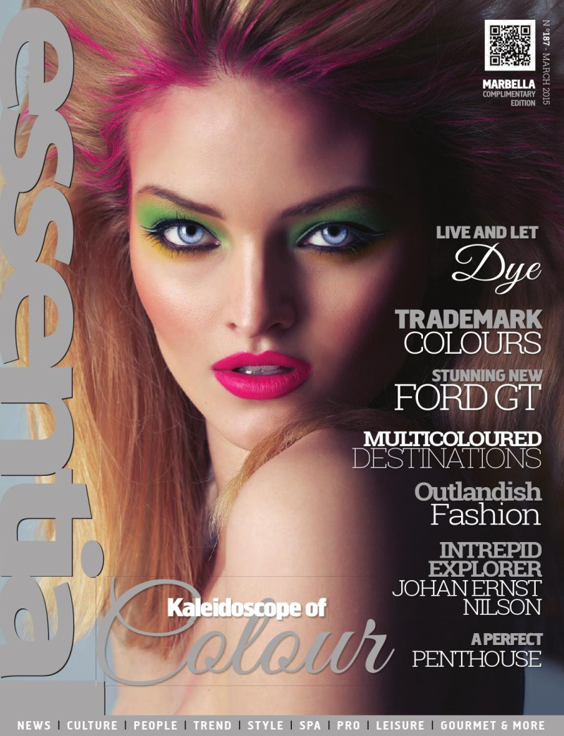  featured on the Essential Marbella Magazine cover from March 2015