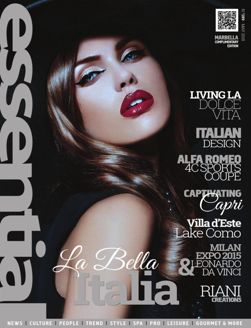  featured on the Essential Marbella Magazine cover from May 2015