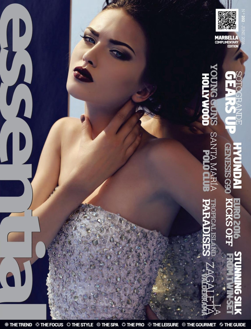 featured on the Essential Marbella Magazine cover from June 2016