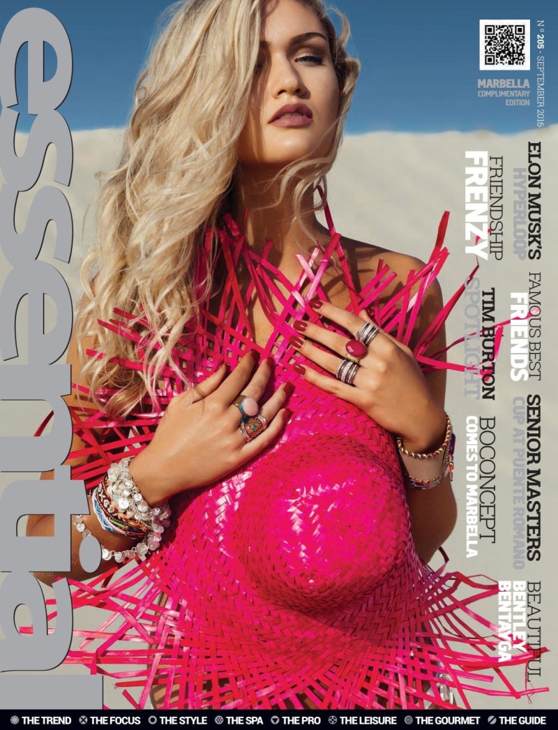  featured on the Essential Marbella Magazine cover from September 2016