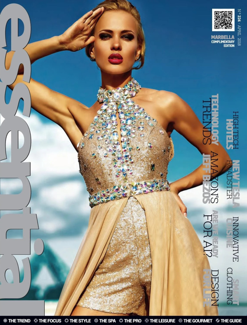  featured on the Essential Marbella Magazine cover from April 2018