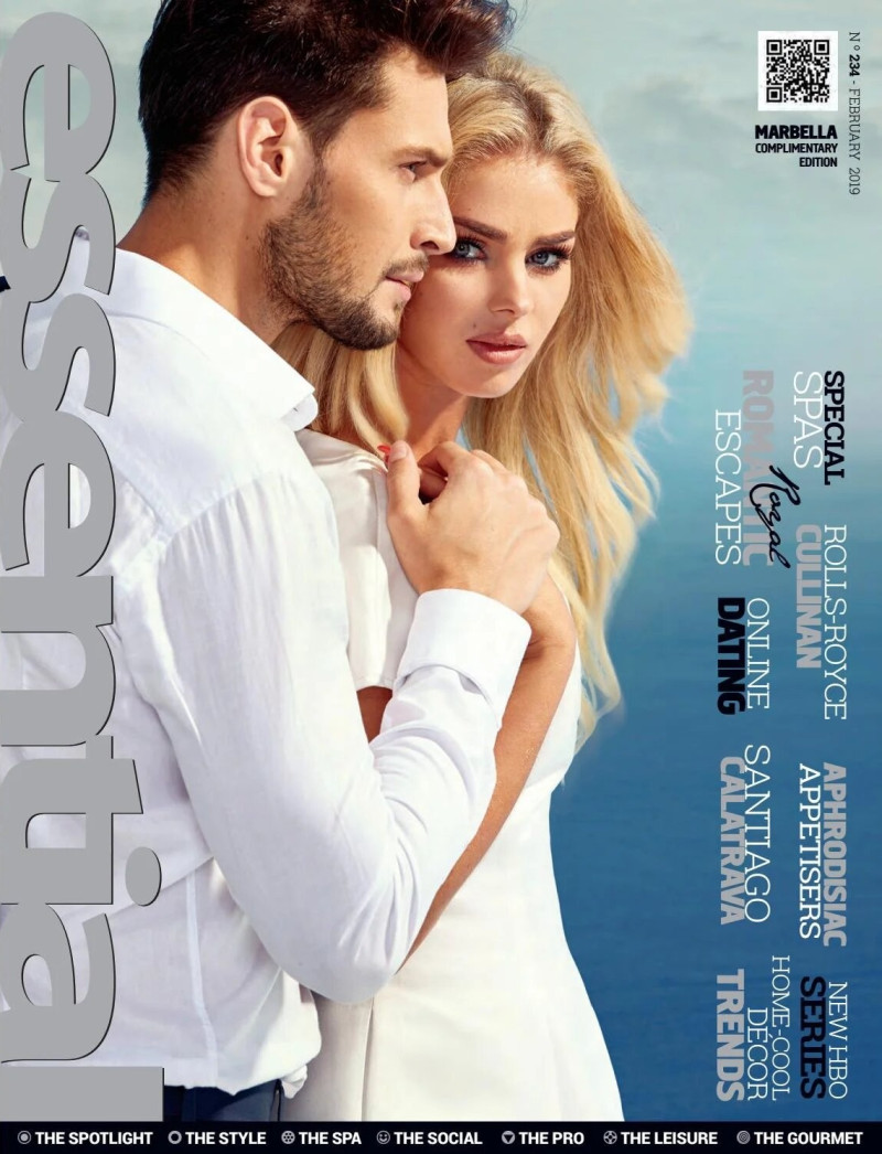  featured on the Essential Marbella Magazine cover from February 2019