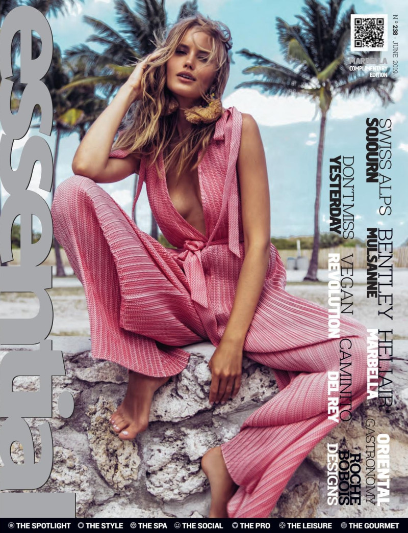  featured on the Essential Marbella Magazine cover from June 2019