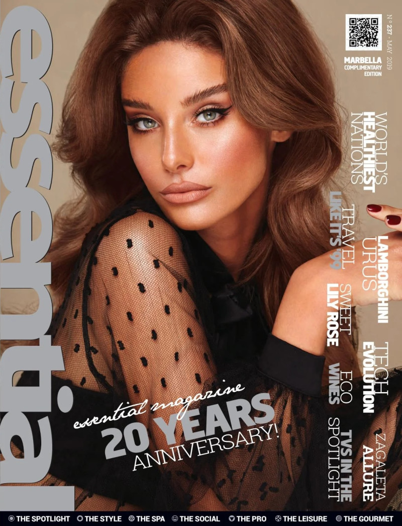  featured on the Essential Marbella Magazine cover from May 2019