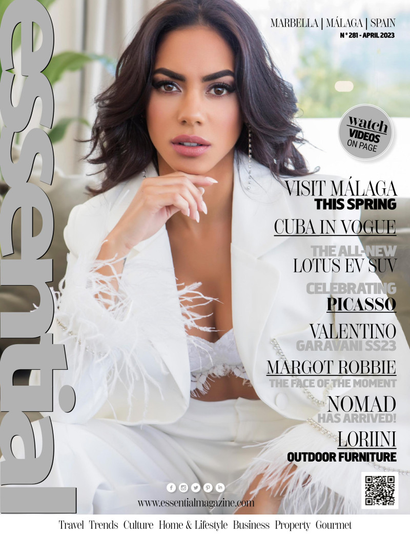  featured on the Essential Marbella Magazine cover from April 2023