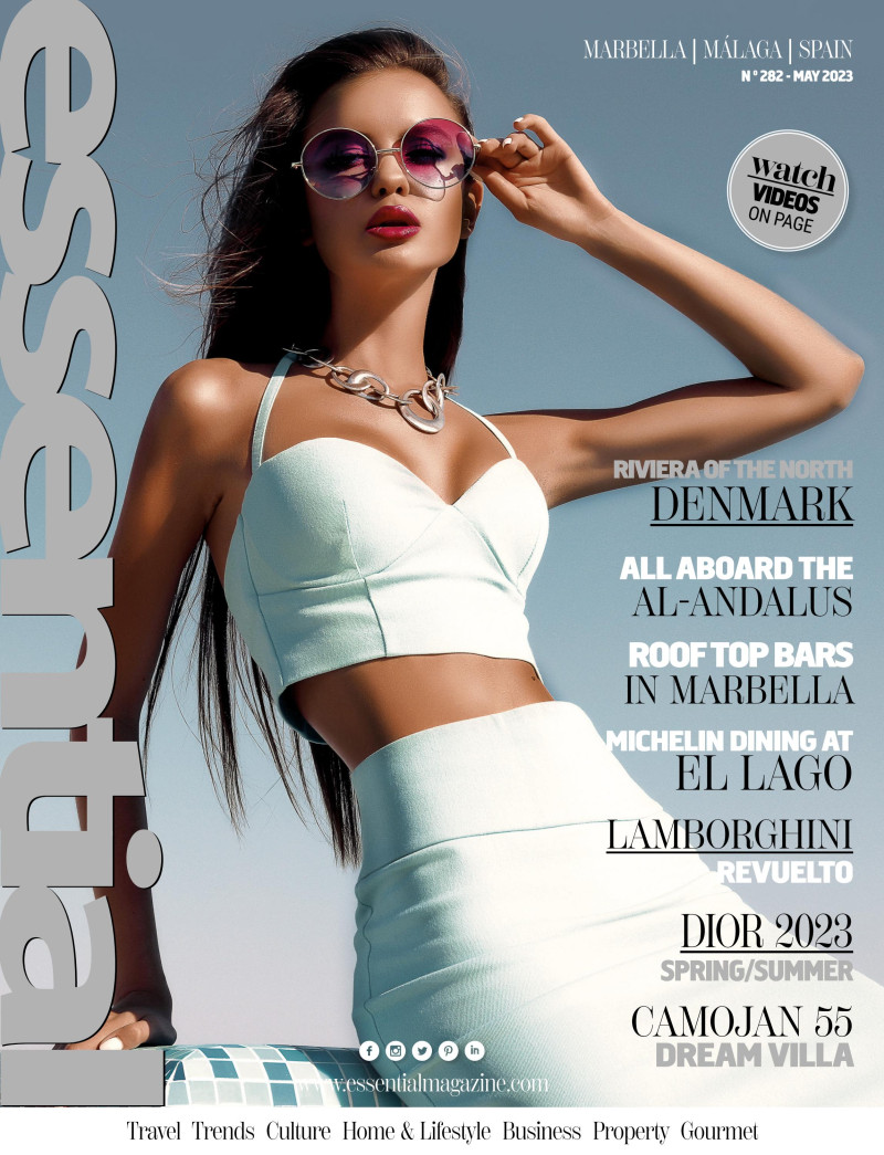  featured on the Essential Marbella Magazine cover from June 2023