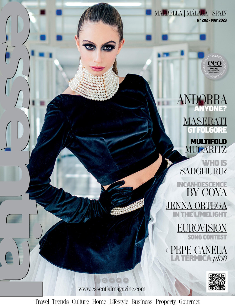  featured on the Essential Marbella Magazine cover from May 2023