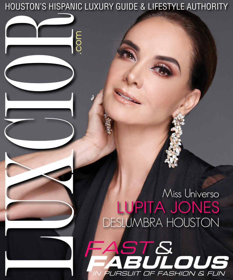 Lupita Jones featured on the Luxcior cover from October 2019