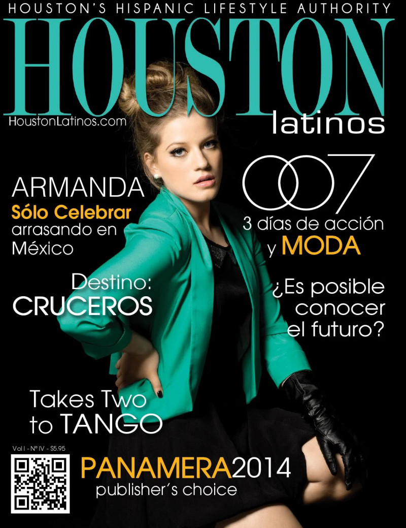  featured on the Houston Latinos cover from November 2013