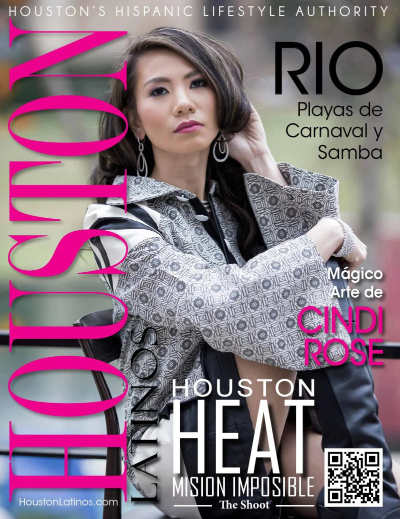  featured on the Houston Latinos cover from January 2014