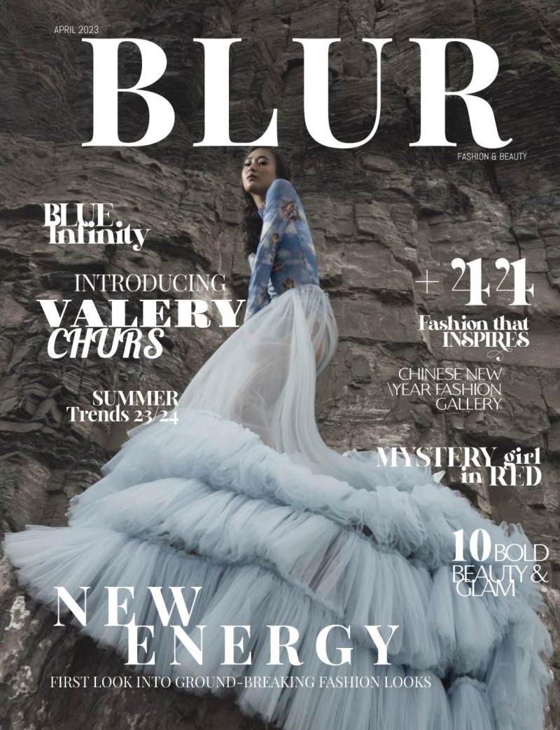  featured on the Blur cover from April 2023