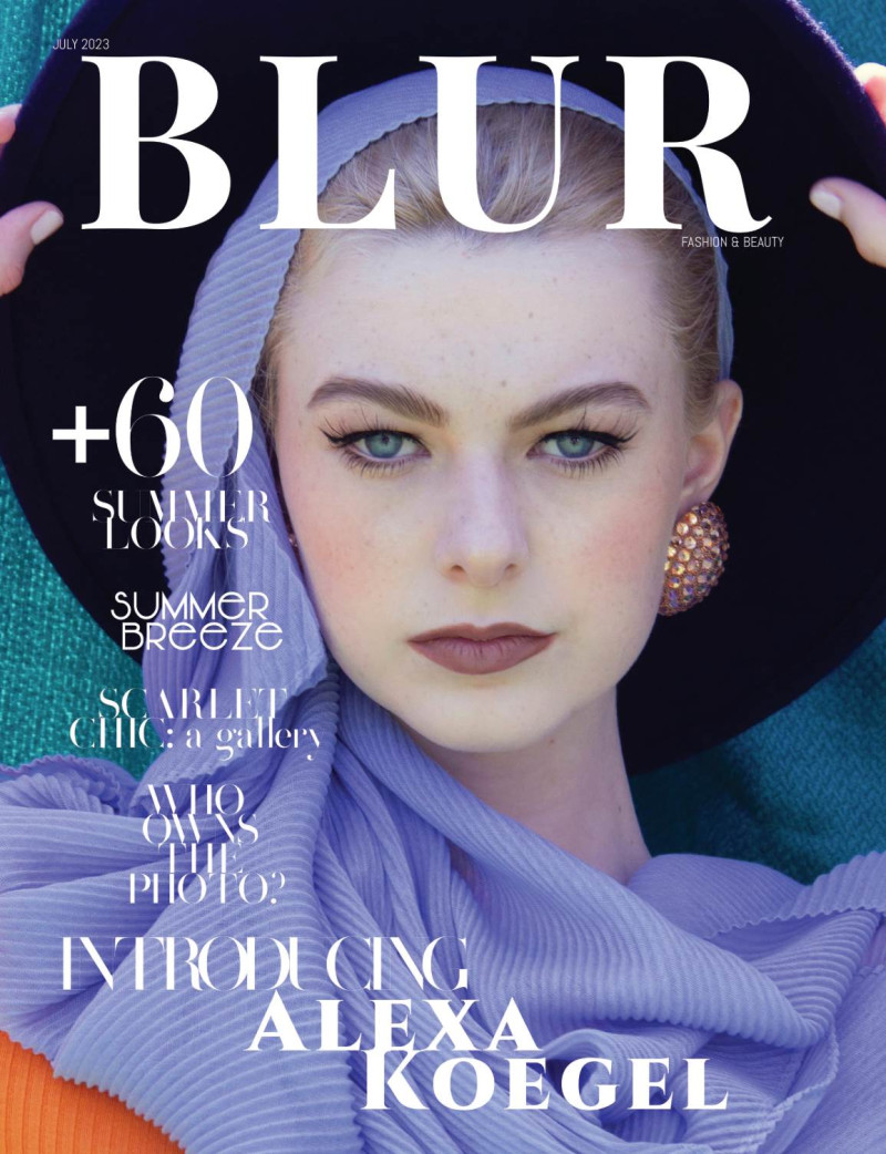  featured on the Blur cover from July 2023