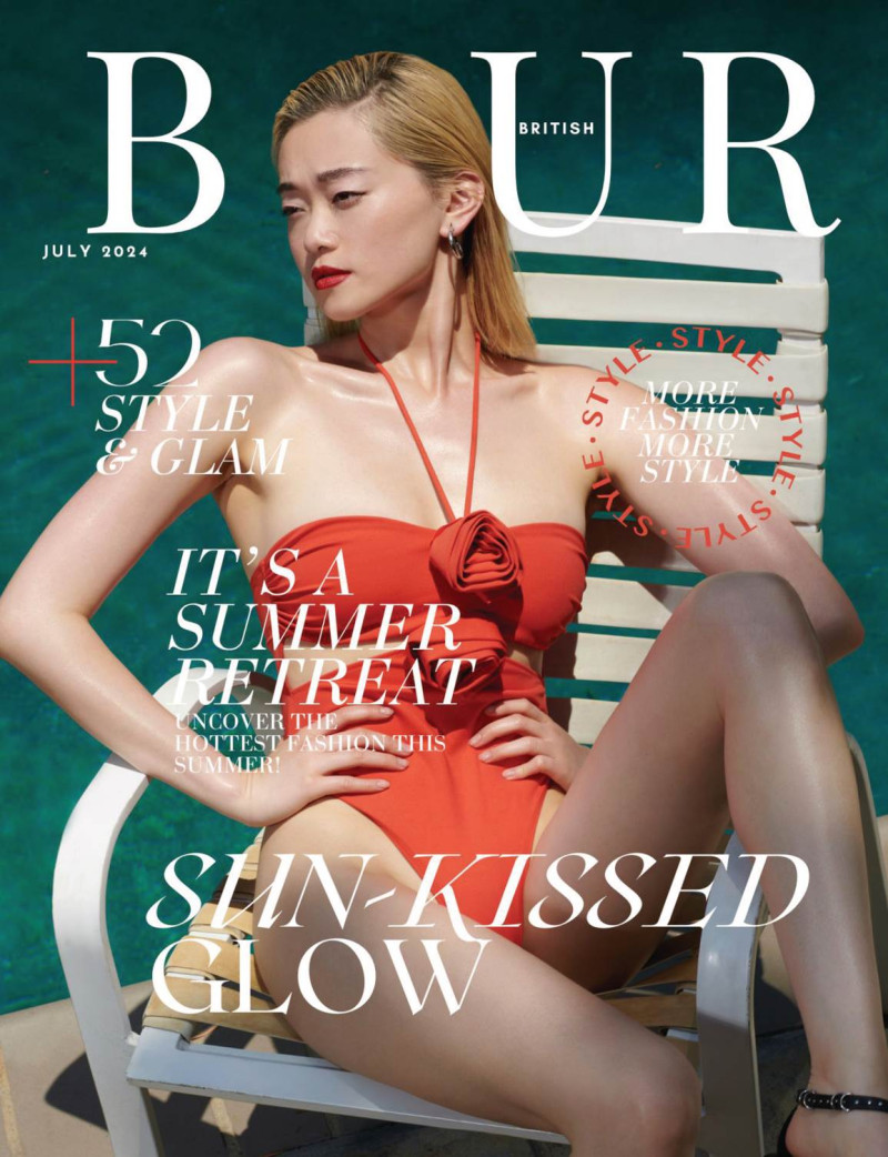 Christine Li featured on the Blur cover from July 2024