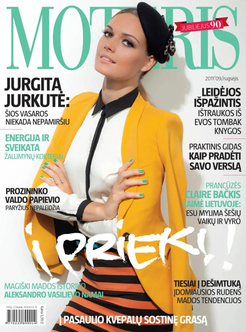  featured on the Moteris cover from September 2011