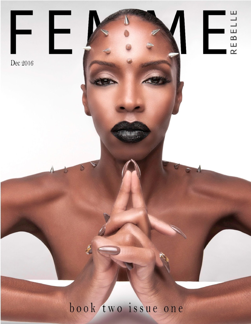 Yoshi featured on the Femme Rebelle cover from December 2016