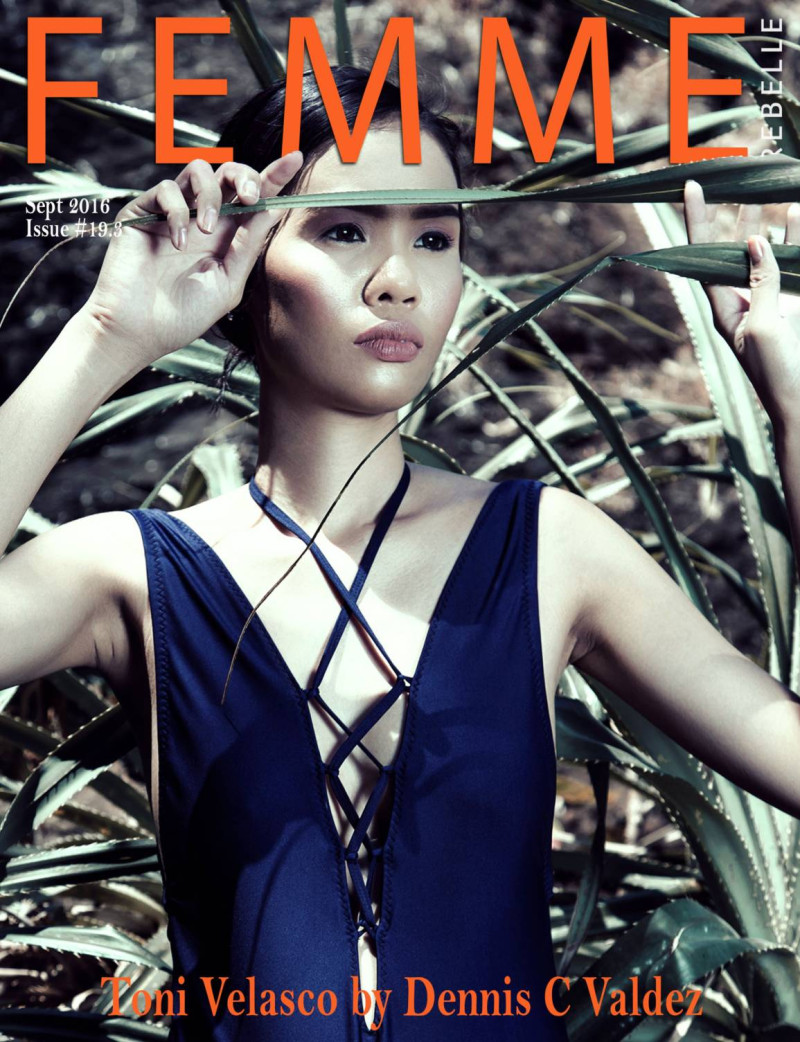 Toni Velasco featured on the Femme Rebelle cover from September 2016