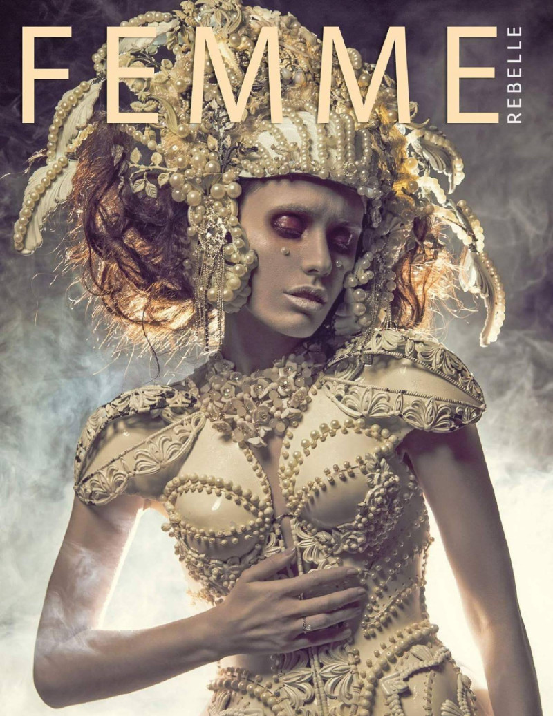 Kseniya Arhangelova featured on the Femme Rebelle cover from May 2017