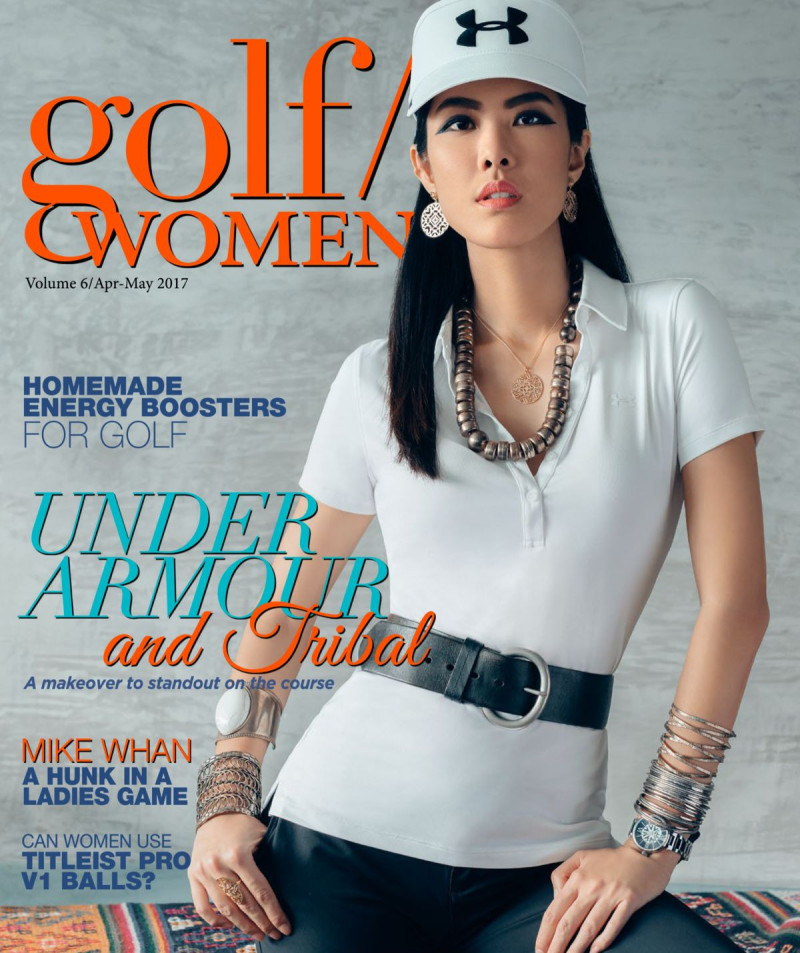 Valerie L. featured on the Golf/Women cover from April 2017