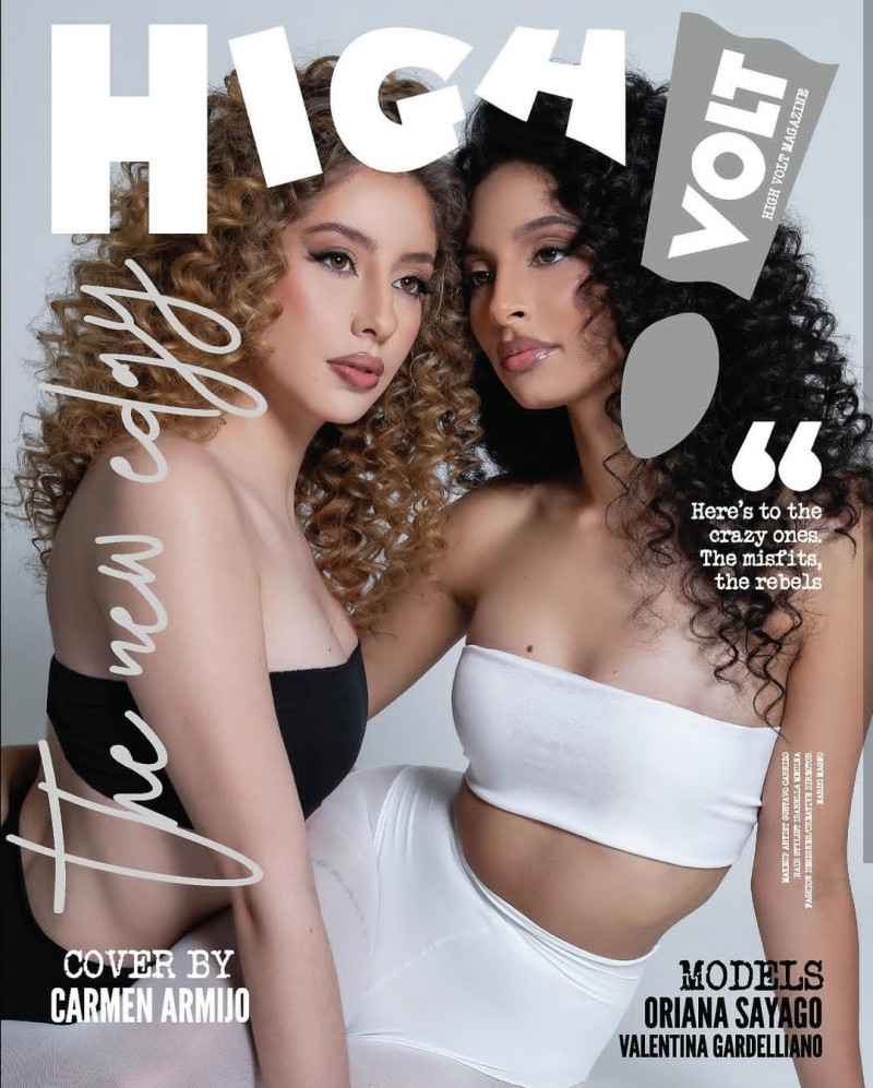 Oriana Sayago, Valentina Gardelliano featured on the HIGH VOLT cover from June 2024
