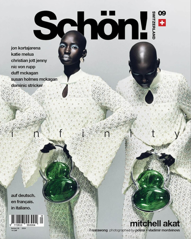 Mitchell Akat featured on the Schön! Switzerland cover from September 2024