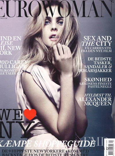 Malene Knudsen featured on the Eurowoman cover from April 2010