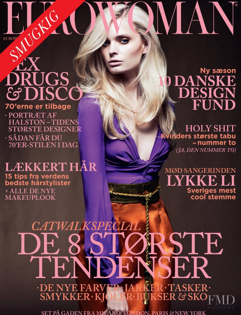 Agnete Hegelund featured on the Eurowoman cover from February 2011