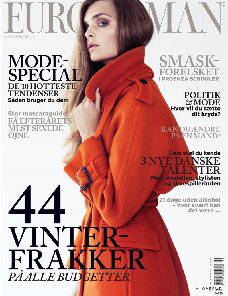 Gertrud Hegelund featured on the Eurowoman cover from September 2011