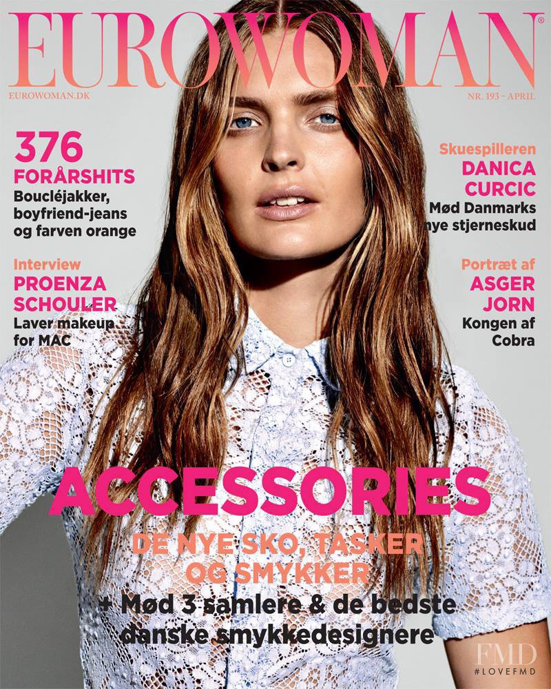 Gertrud Hegelund featured on the Eurowoman cover from April 2014