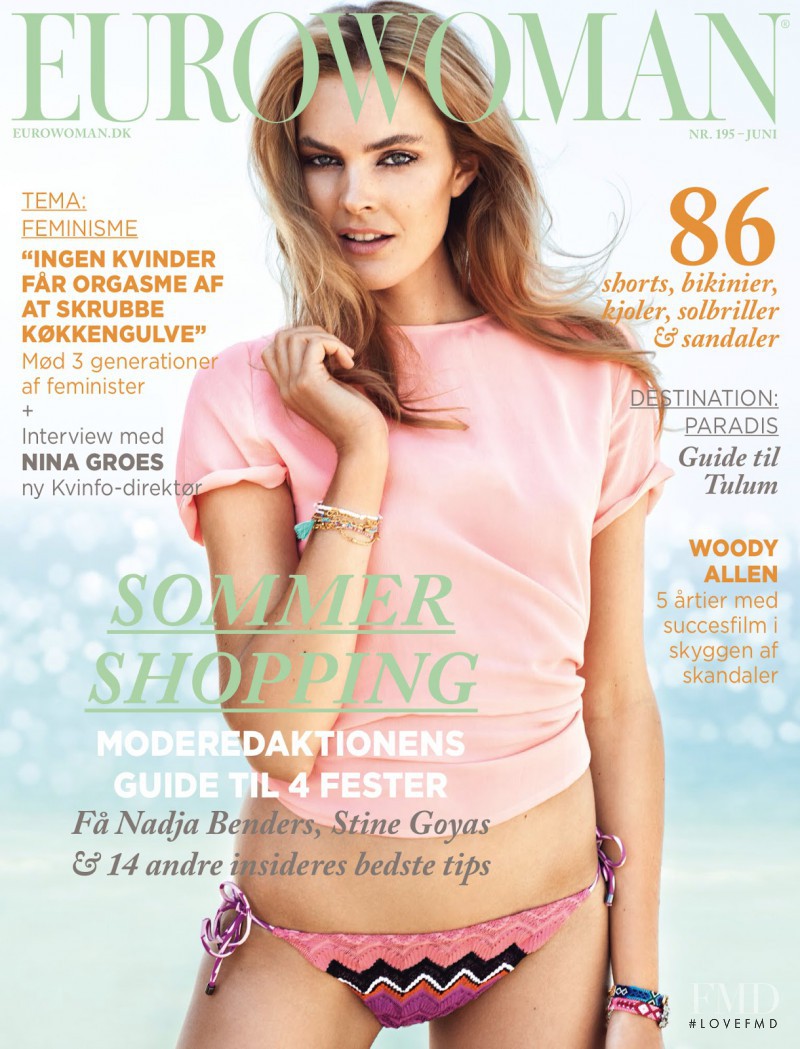 Malene Knudsen featured on the Eurowoman cover from June 2014