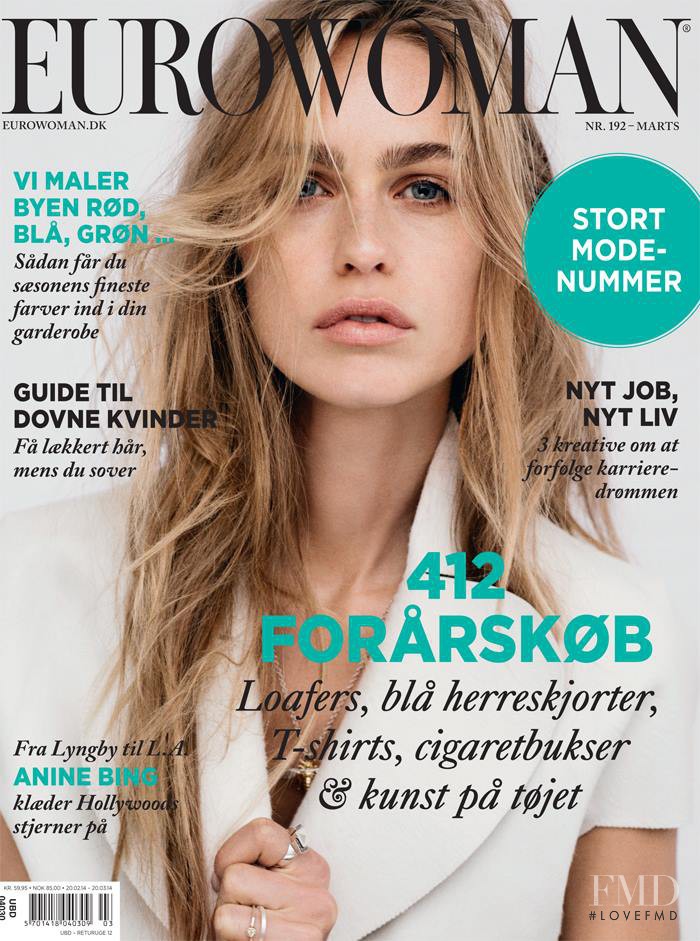 Katharina Damm
 featured on the Eurowoman cover from March 2014