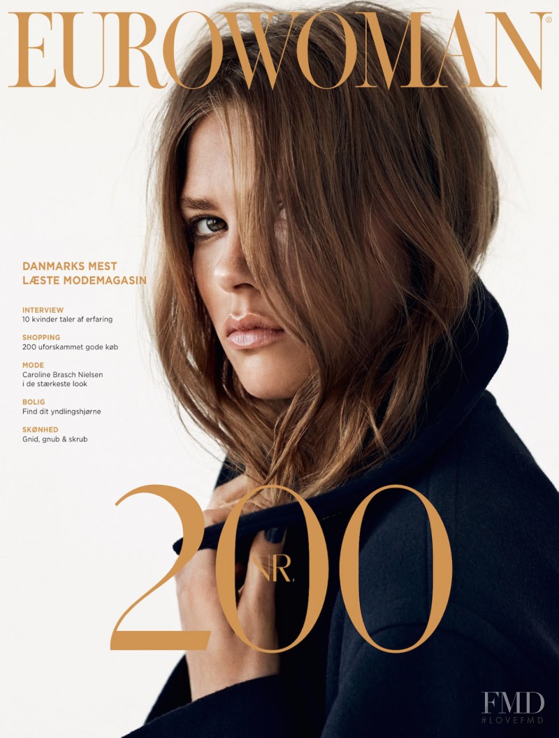 Caroline Brasch Nielsen featured on the Eurowoman cover from November 2014