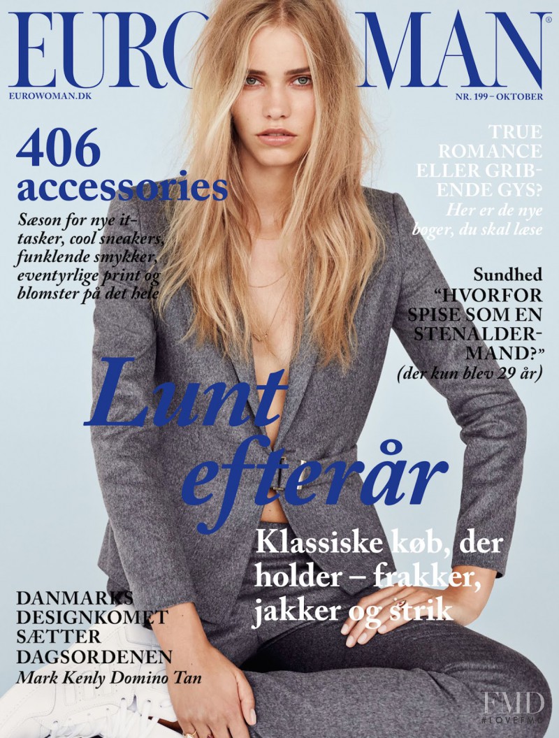 Kirstin Kragh Liljegren featured on the Eurowoman cover from October 2014