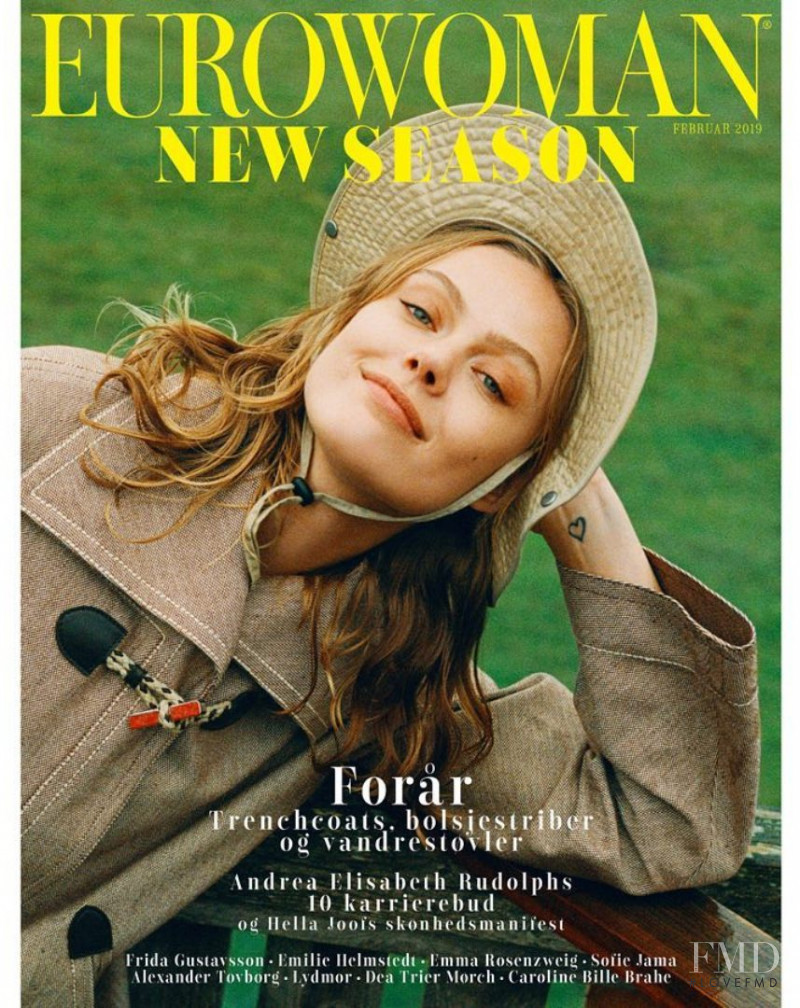 Frida Gustavsson featured on the Eurowoman cover from February 2019