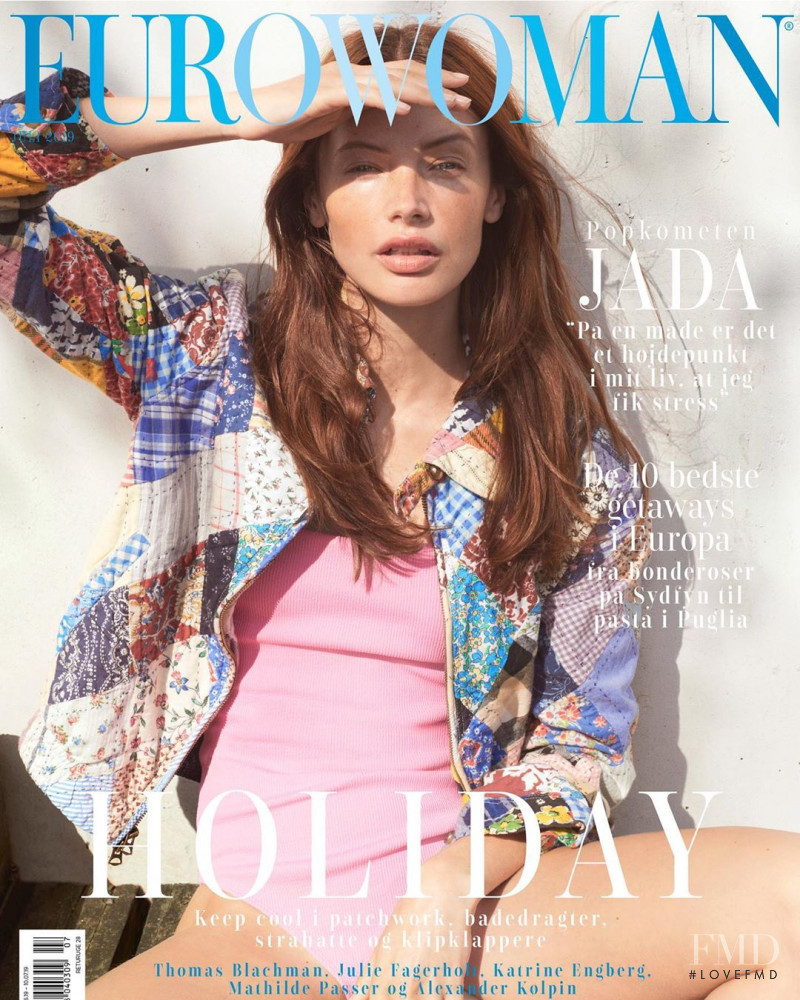 Mona Johannesson featured on the Eurowoman cover from July 2019
