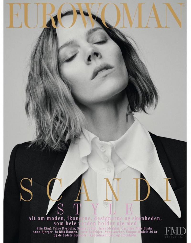Freja Beha Erichsen featured on the Eurowoman cover from May 2019
