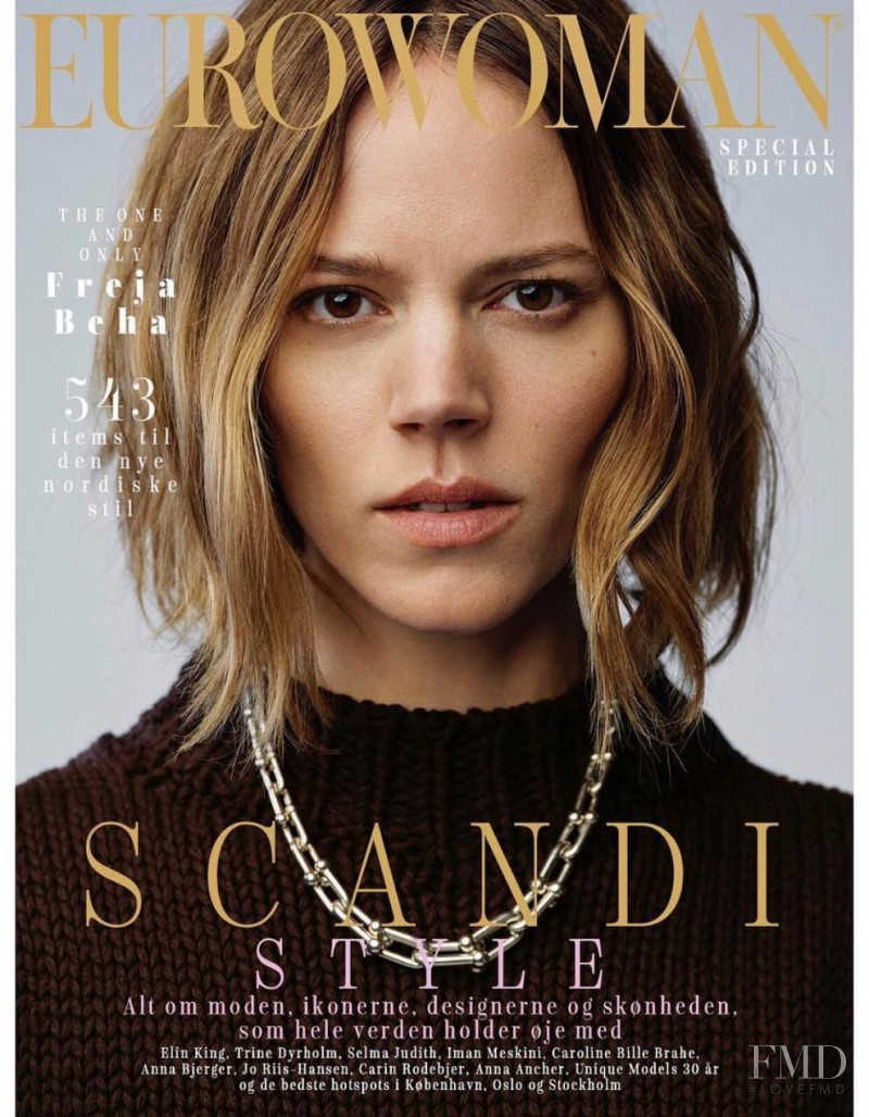 Freja Beha Erichsen featured on the Eurowoman cover from May 2019
