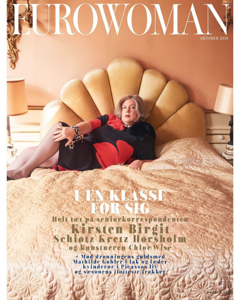  featured on the Eurowoman cover from October 2019