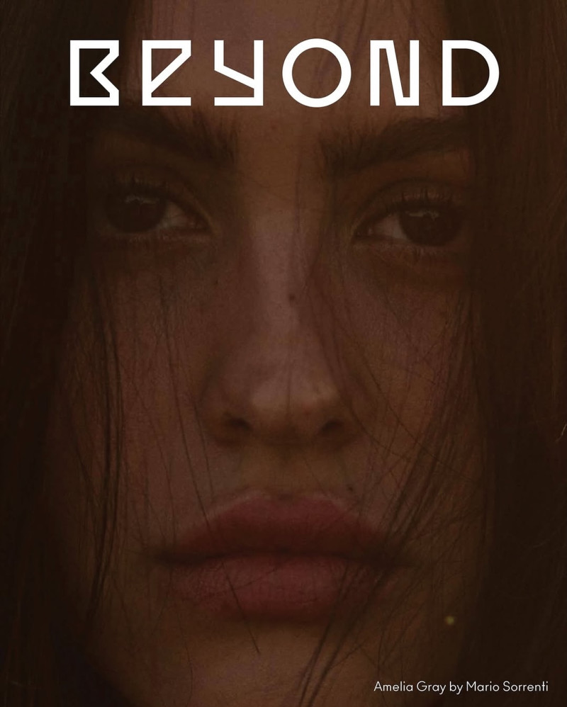 Amelia Gray Hamlin featured on the Beyond Noise cover from October 2025