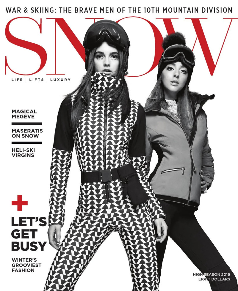 Vanusa Savaris, Alma Durand featured on the Snow cover from December 2015