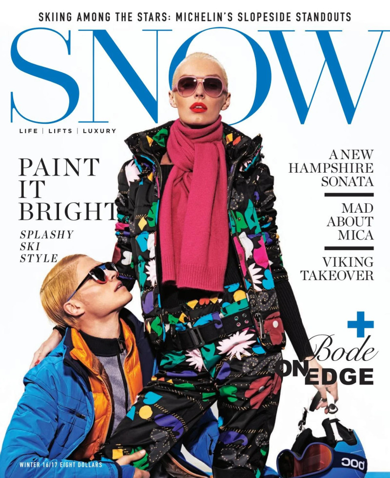 Jake, Milena featured on the Snow cover from October 2016