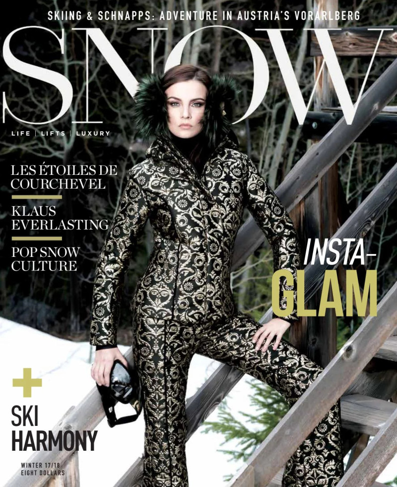 Karina featured on the Snow cover from October 2017