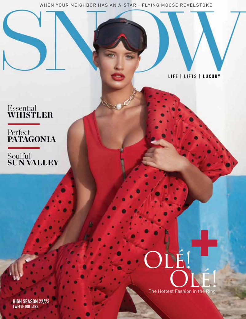 Liza Makhu featured on the Snow cover from December 2022