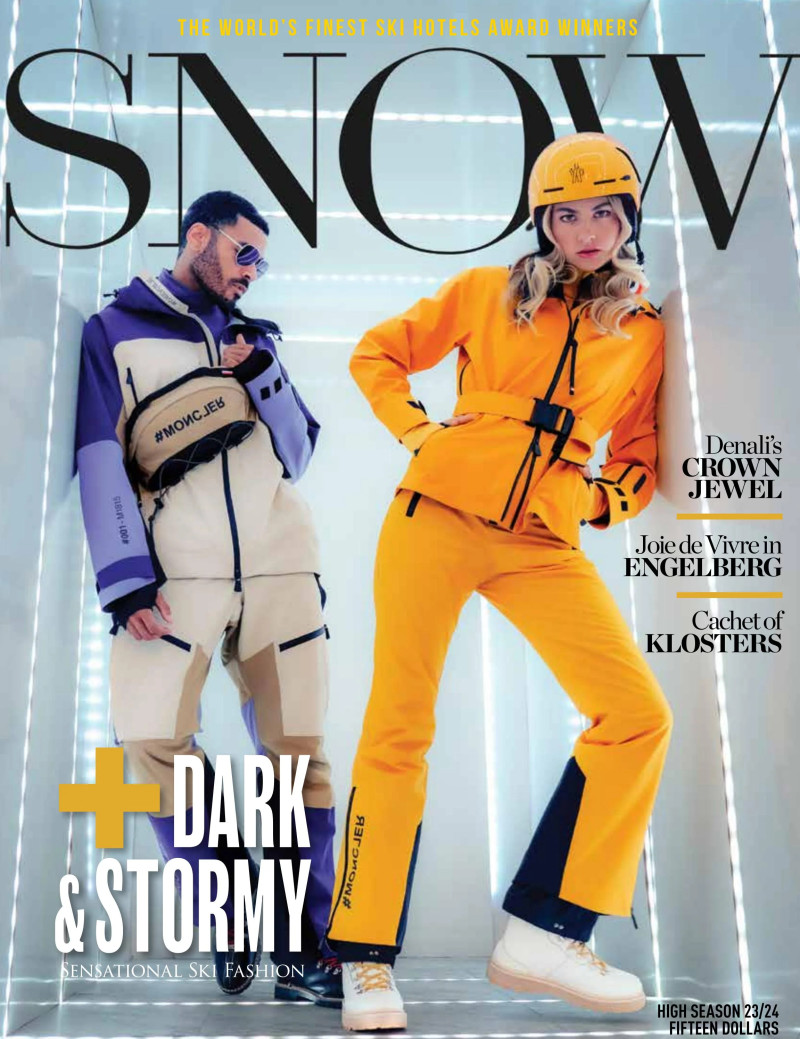 Brandon Williams, Jessica Thompson featured on the Snow cover from December 2023