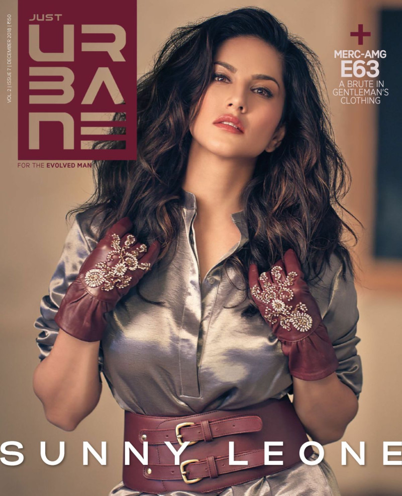 Sunny Leone featured on the Just Urbane cover from December 2018